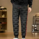 Thermal Down Joggers Warm Padded Pants 2 | PricZone