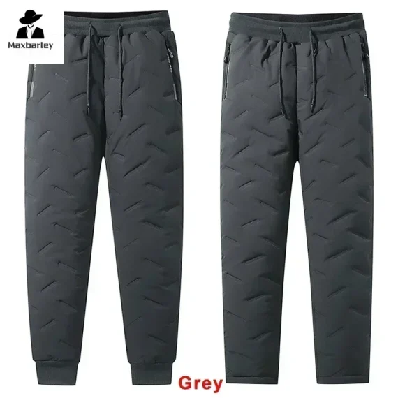 Winter Thermal Fleece Sweatpants Men 7XL Joggers 5 | PricZone