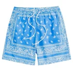 Boho Paisley Beach Shorts with Drawstring Waist 3 | PricZone