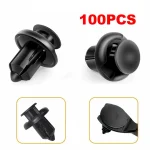 10mm Plastic Car Bumper Rivet Clips Retainer Fasteners 3 | PricZone