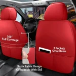 Universal Leather Car Seat Covers 5 Seat Protector 3 | PricZone