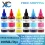 100ML 6-Pack Sublimation Ink for Epson Printers