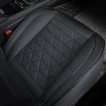 Premium PU Leather Car Seat Cover Stylish Comfortable 2 | PricZone