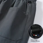 Elastic Waist Waterproof Winter Down Pants 5 | PricZone