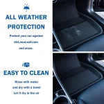 All All weather floor Mats for Tesla Model Y and Model 3 4 | PricZone