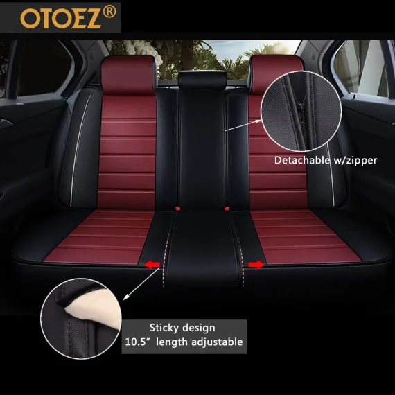 Universal Waterproof Leather Car Seat Covers 5 Layer 5 | PricZone