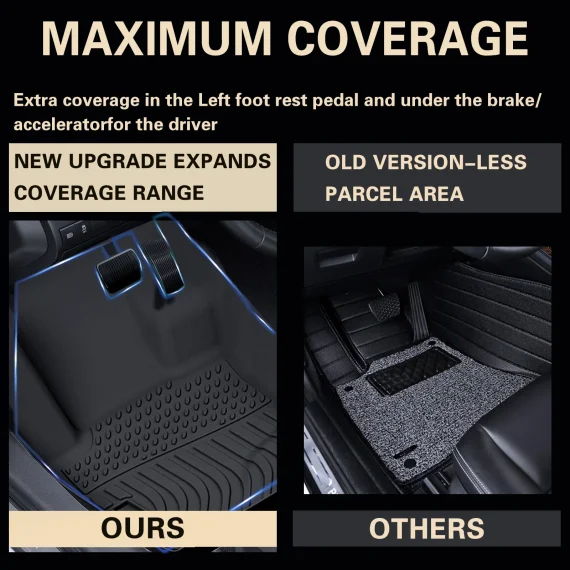 All Weather Floor Mats for Lexus ES350 2013 2018 5 | PricZone