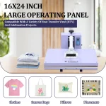 Large Heat Press Machine with Digital Sublimation Printer 2 | PricZone