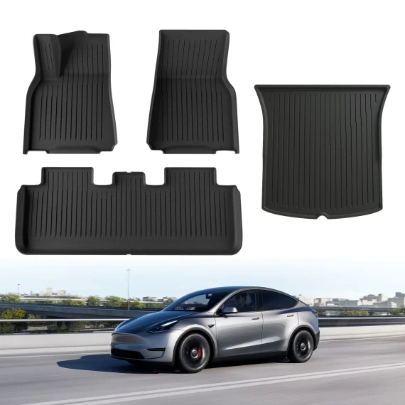 3D TPE Floor Mats for Tesla Model 3 Model Y 4 | PricZone