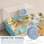 Silent Hamster Running Wheel Small Rodent Exercise Toy 4 | PricZone