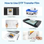 Premium A3 Plus A4 DTF Transfer Film for Printers 5 | PricZone