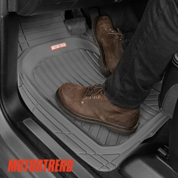 Heavy Duty Weather Rubber Floor Mats for Cars SUVs Trucks 4 | PricZone