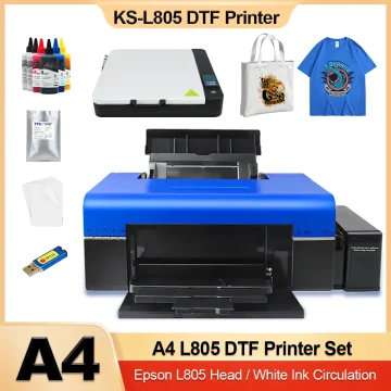 A4 DTF Printer Bundle for Epson L805 Clothes Printing 1