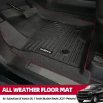 All Weather Floor Mats for Chevrolet Suburban XL 2 | PricZone