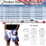 USA Flag Graphic Board Shorts 3D Printed Swim Trunks 6 | PricZone