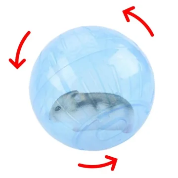 Hamster Running Balls Jogging Wheel for Small Pets 1