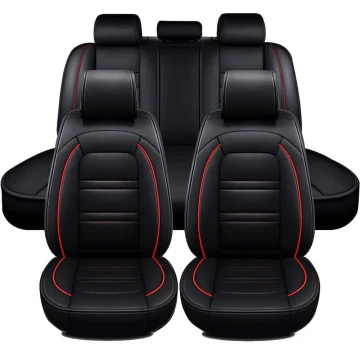 5 Seater Full Set Leather Seat Covers for Toyota Cars 1 | PricZone