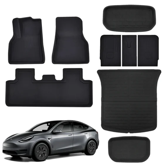 All All weather floor Mats for Tesla Model Y and Model 3 1 | PricZone