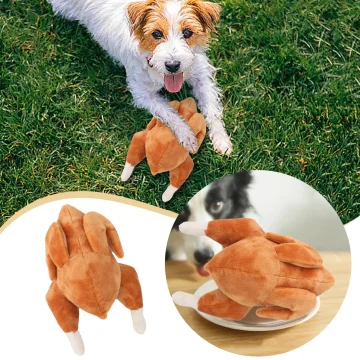 Durable Roast Chicken Toy for Heavy Chewer Dogs 1 | PricZone