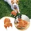 Durable Roast Chicken Toy for Heavy Chewer Dogs