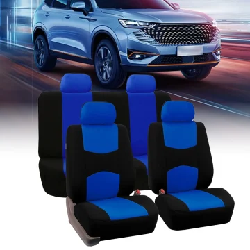 Universal Car Seat Covers Full Set Breathable Protection 2