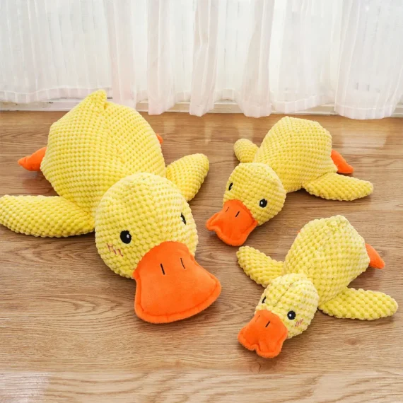 Dog Calming Plush Duck Toy with Quacking Sound 4 | PricZone