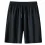 Long Swim Trunks Solid Color Workout Shorts