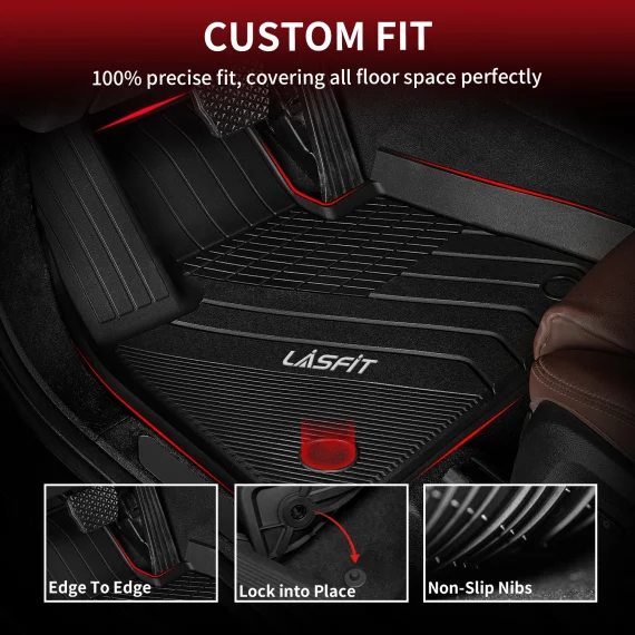 LASFIT Floor Mats for BMW X5 2019 2025 5 Passenger 2 | PricZone