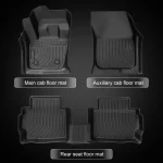 Ford Focus Lincoln MKZ All Weather Car Floor Mats 2 | PricZone