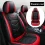 Front Car Seat Cover PU Leather Full Surround Cushion Protector