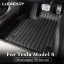 LUCKEASY Tesla Model S Floor Mats TPE Waterproof