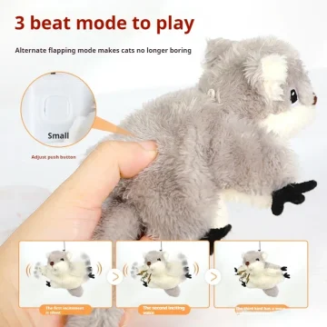 Interactive Cat Toy with Catnip and USB Charging 2