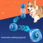 Interactive Smart Dog Toy Ball USB Automatic Bounce 2 | PricZone