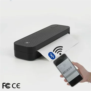 Portable A4 Inkless Thermal Printer Bluetooth Enabled 1