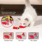 Interactive Red KitiFish Cat Toy with USB Charging 3 | PricZone