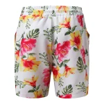 Wide Printed Casual Beach Shorts with Pockets 4 | PricZone