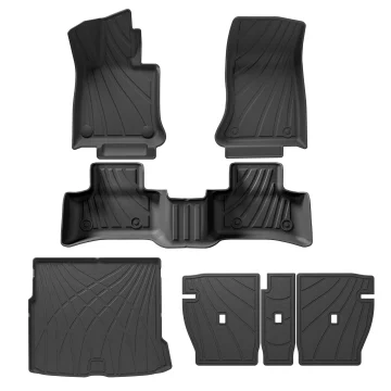 Benz GLC 5 Seat Car Floor Mats Cargo Liner TPE 2 | PricZone