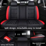 Universal 5 Seat PU Leather Car Seat Covers Full Set 5 | PricZone