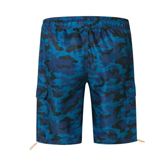 Quick Dry Plus Size Camouflage Beach Shorts for Men 5 | PricZone