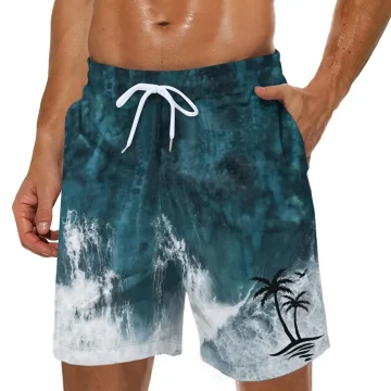 Breathable Surf Swim Shorts with Mesh Lining 2