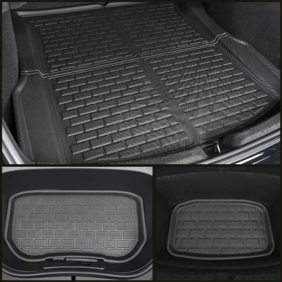 Tesla Model 3 All Weather Floor Mats 6PCS Set 6 | PricZone