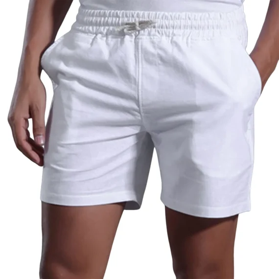 Linen Shorts with Pockets Trendy Summer Wear 3 | PricZone