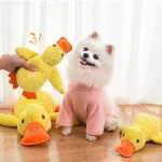 Dog Calming Plush Duck Toy with Quacking Sound 5 | PricZone