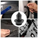 10mm Plastic Car Bumper Rivet Clips Retainer Fasteners 2 | PricZone