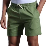 Linen Shorts with Pockets Trendy Summer Wear 2 | PricZone