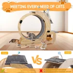 6 in 1 Cat Exercise Wheel Silent Cat Treadmill 6 | PricZone