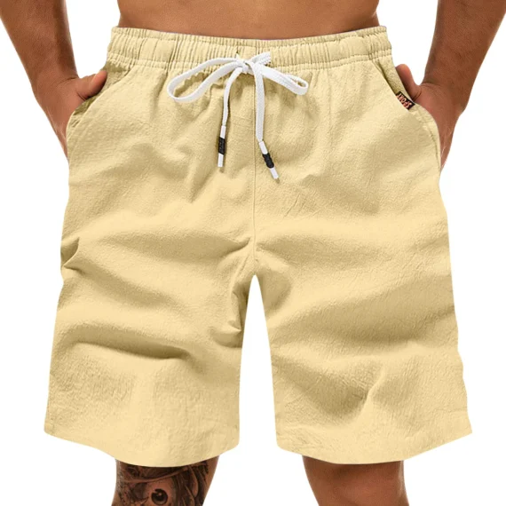 Summer Cotton Cargo Shorts Straight Leg Loose 3 | PricZone