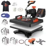 9 in 1 Heat Press Machine Combo for Tumbler and Tshirts 1 | PricZone