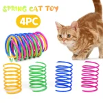 Interactive Spring Cat Toys 4pc Bouncing Set 1 | PricZone