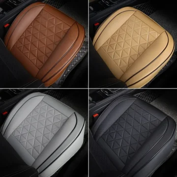 Premium PU Leather Car Seat Cover - Stylish & Comfortable 1